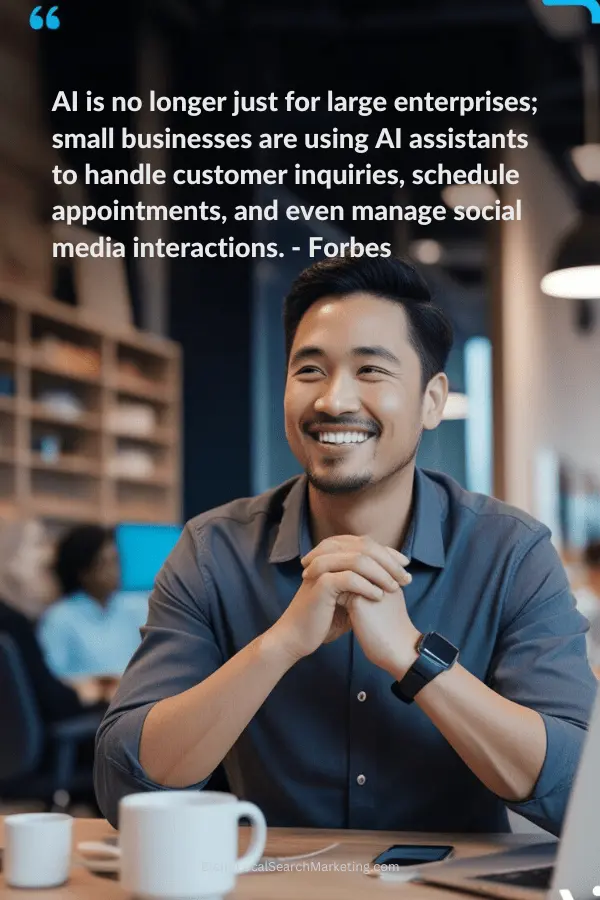 AI is no longer just for large enterprises; small businesses are using AI assistants to handle customer inquiries