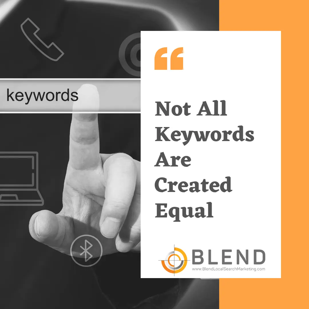 Not All Keywords Are Created Equal