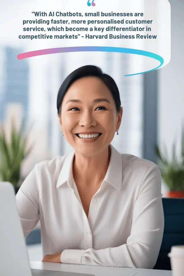 small businesses are providing faster, more personalised customer service with chatbots